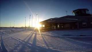 Enontekiö airport [upl. by Ttennej]