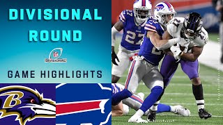 Ravens vs Bills Divisional Round Highlights  NFL 2020 Playoffs [upl. by Aphrodite]