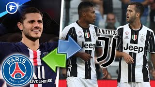 Lalléchant échange pensé par la Juve pour recruter Mauro Icardi au PSG  Revue de presse [upl. by Jeffries979]