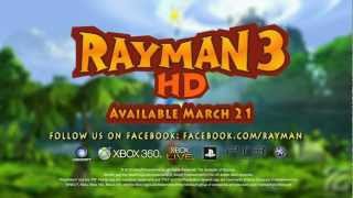 Rayman 3 HD Power Up Trailer North America [upl. by Atiuqnahs]