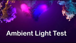 Ambient TV Backlight Test Video [upl. by Ori415]