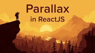 Parallax Scrolling in React using React Spring  ReactJS Parallax Animation  parallax [upl. by Los]