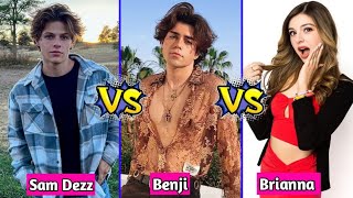 Sam Dezz vs Benji Krol vs Brianna Mizura Lifestyle Comparison 2024 [upl. by Larred]