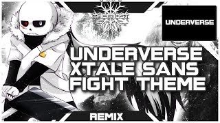 Underverse XTaleSansCross Fight Theme A FrostFM Dark Remix [upl. by Nicolea]