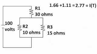 Series  Parallel Circuits How to Find Voltages of Resistors and Currents of Resistors [upl. by Karrah]