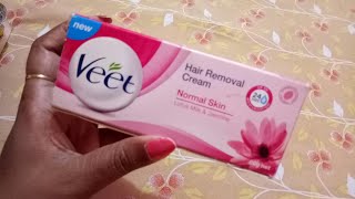 Veet Hair Removal Cream Review in Hindi  Cream for Normal Skin  Remove Unwanted Hair [upl. by Aniret414]