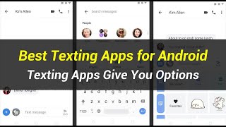 5 Best Texting Apps for Android  Texting Apps Give You Options [upl. by Bowler]