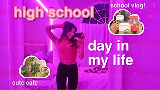 a PRODUCTIVE high school day in my life  school vlog [upl. by Aristotle]