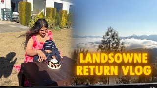 Lansdowne returning vlog  Beautifulmountain view hills hotel food [upl. by Moser]