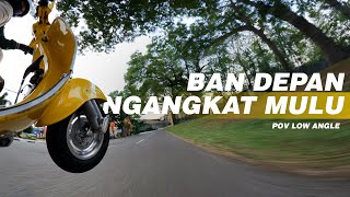 Vespa Special Quattrini M1L 144  Low Angle POV [upl. by Wina]