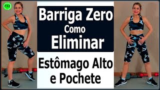 🔴 Barriga Zero 🔥 Como Perder Estômago Alto e Pochete 🔥 Vídeo 732 [upl. by Acirej]