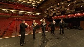 Philharmonia Orchestra In the Bleak Midwinter Brass Quintet [upl. by Gnas542]