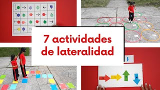 7 ACTIVIDADES DE LATERALIDAD  ORIENTACIÓN ESPACIAL [upl. by Jordison]