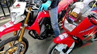 DUEL SENGIT‼️MOTOR HEDON CRF NINJA FU MIO VIXION VEGA CB balap motor drag bike [upl. by Marigolda967]