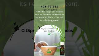 Citronella Essential Oil for Diffuser [upl. by Faxon]