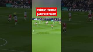 Christian Eriksens goal vs Twente Manchester united 11 FC Twente ManUtd [upl. by Ehsom]