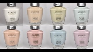 Cuccio Colour  Coquette Collection  Live Swatches [upl. by Notsgnal]