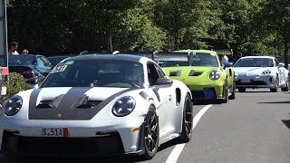 Cool amp Sporty Cars EnteringExiting Nürburgring On A Sunday [upl. by Nylcaj]