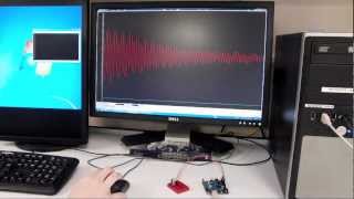 Serial Oscilloscope with Arduino [upl. by Gnek]