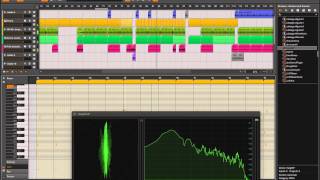 Bitwig  Trance Song Linux 2015 02 12 16 12 19 [upl. by Lalla]