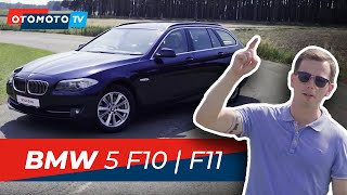 BMW SERIA 5 F10  F11  każda przyjemność ma swoją cenę  TOP10 OTOMOTO TV [upl. by Dusty]