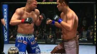 Chuck Liddell vs Rich Franklin [upl. by Ynohtnakram]