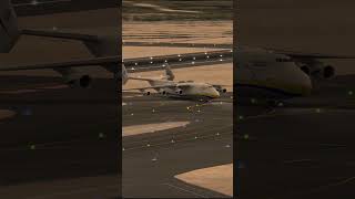 Antonovs Arrival at MCT shorts aviation shortsfeed airplane airport aircraft g17gaming [upl. by Iilek780]