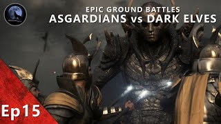 EPIC Ground Battles  King Bor and Asgard vs Dark Elves  Thor The Dark World 2013 [upl. by Mensch317]