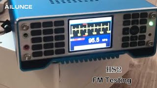 Ailunce HS2 Full Frequency HF VHF UHF SDR Transceiver FM Broadcast Testing [upl. by Forsyth]