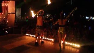 Love in the Fire  Costa Rica Highlights  Fire Dancer Duet [upl. by Enitsrik123]