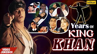 Songs Of Shah Rukh Khan  VIDEO JUKEBOX  28 Years of King Khan  Songs Of SRK  90s Songs [upl. by Rorrys28]