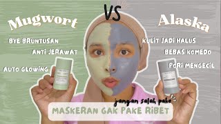 BATTLE CLAY STICK SKINTIFIC  MUGWORT ACNE CLAY STICK VS ALASKA VOLCANO CLAY STICK  BAGUS MANA [upl. by Rehpinej]