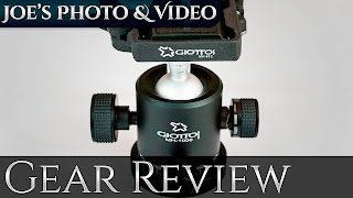 Giottos MH1000 Tripod Ball Head  Gear Review [upl. by Cassey]