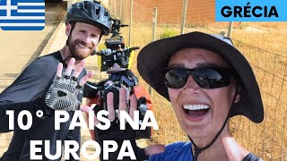 EP125  CHEGAMOS NA GRÉCIA DE BICICLETA  Viagem de bicicleta [upl. by O'Toole358]