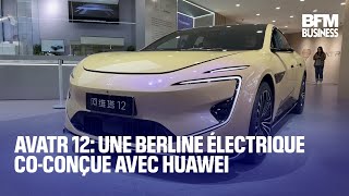 Avatr 12 une berline électrique coconçue avec Huawei [upl. by Hardwick]