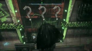 Batman Arkham Knight  SOLUÇÃO BUG no Troféu do Charada com Lançador de Cabo [upl. by Alysia]