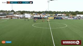 WarriorsTV  Stenhousemuir 54 Edinburgh Caledonia  SWF League One  040922 [upl. by Hamimej]