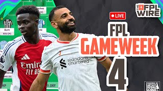 FPL Gameweek 4 Pod  The FPL Wire  Fantasy Premier League Tips 202425 [upl. by Nerahs]