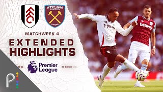 Fulham v West Ham United  PREMIER LEAGUE HIGHLIGHTS  9142024  NBC Sports [upl. by Celene989]