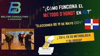 ¿CÓMO FUNCIONA EL MÉTODO DHONDT EN RD Y EN OTROS PAISES [upl. by Gleeson]