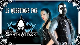 15 QUESTIONS for SYNTHATTACK ★ darkTunes video interview 2019  darkTunes Music Group [upl. by Mencher]