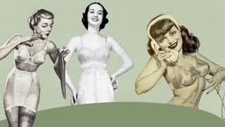 A guide to wearing a corset or girdle with an authentic 1940s dress [upl. by Jefferson]