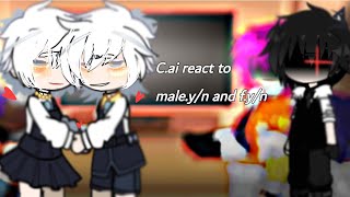 cAi👾 react to myn and fyn💫 \\ships\\ first vid [upl. by Ennasus]