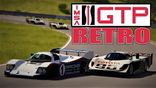 Assetto Corsa  Video 61  IMSA GTP Mash up Retro  Lime Rock [upl. by Uos]