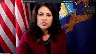 AG Dana Nessel press conference on Kalamazoo Diocese report [upl. by Jacki295]