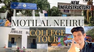 Motilal Nehru College Tour  My College Tour  Delhi University South Campus  Cuet Score [upl. by Ainej]