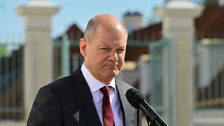 Scholz Modernisierung Deutschlands trotz schwieriger Zeiten fortsetzen  AFP [upl. by Imoin377]