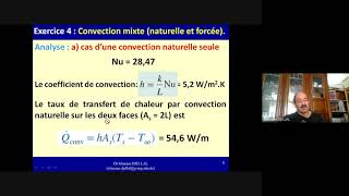 Exercice 4 Convection mixte naturelle et forcée [upl. by Acim]