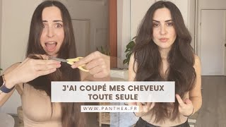 comment couper ses cheveux soi même [upl. by Eilis]