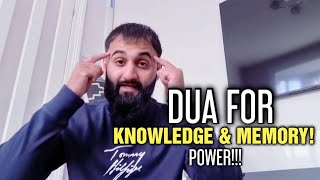 DUA For WISDOM and KNOWLEDGE  Intellect Boosting Dua  Imam Saleem knowledge [upl. by Aneleve]